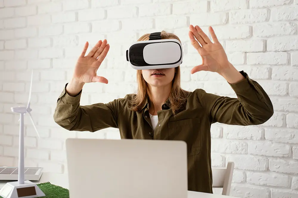 AI, VR, și AR integrate într-un site web