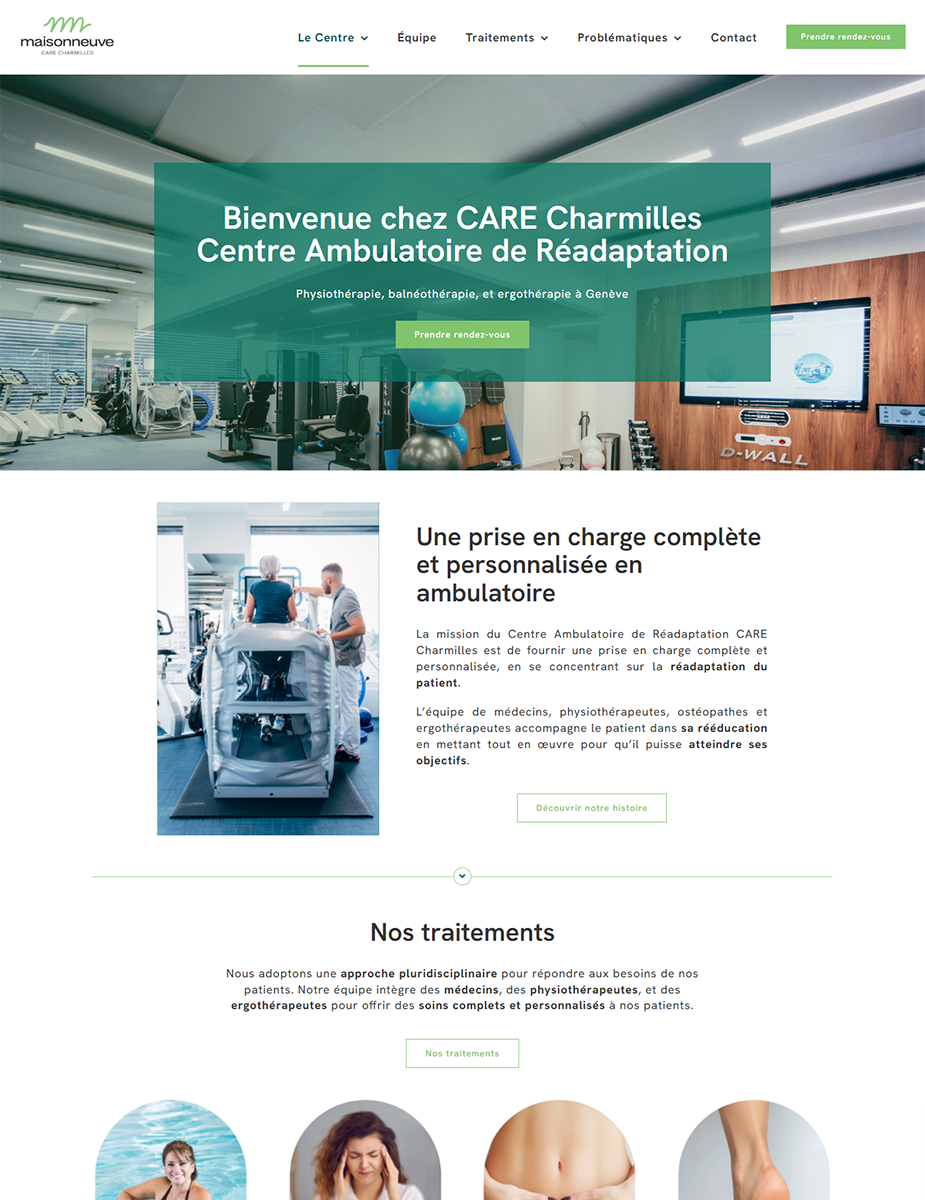 Creare site clinică medicală