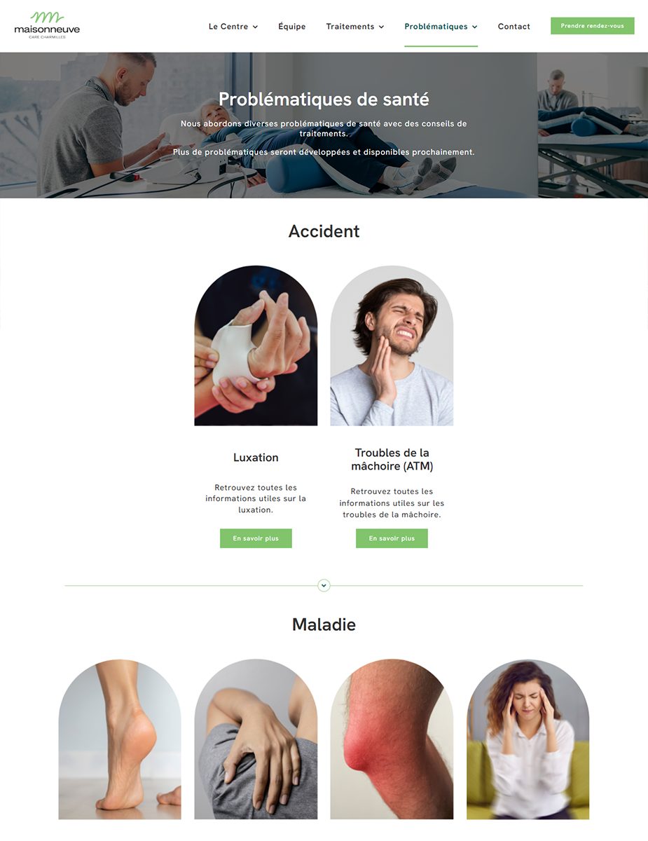 Creare site clinică medicală