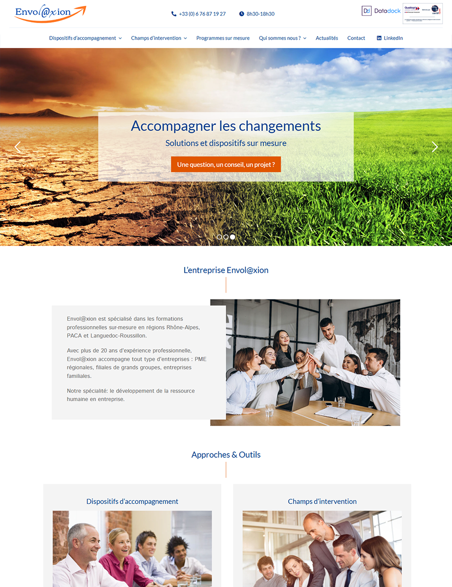 Creare site cursuri formare