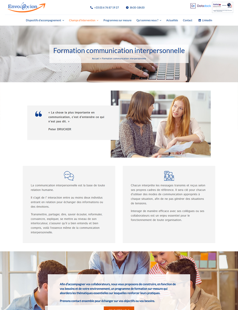 Creare site cursuri formare