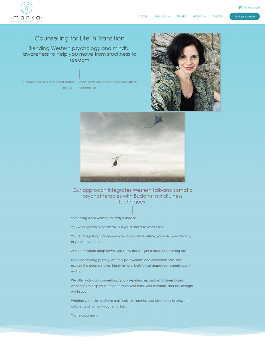 Creare site terapeut