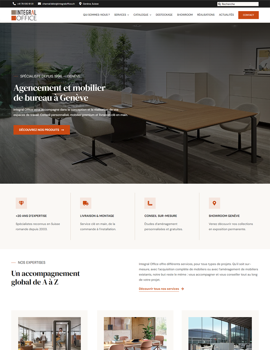 Creare site catalog produse mobilier birou Creare site catalog produse mobilier birou